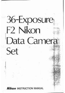 Nikon MF 11 manual. Camera Instructions.